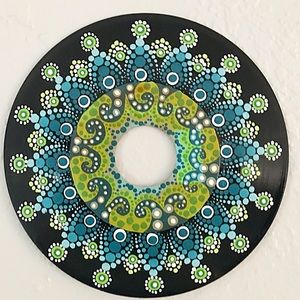 Hand Painted Mandala